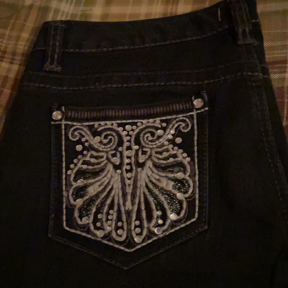 Nine West Vintage America collection bootcut blue jeans size 12/31